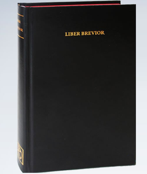 Liber Brevior (Latin Mass Chant Book) (Red-Edged Pages)